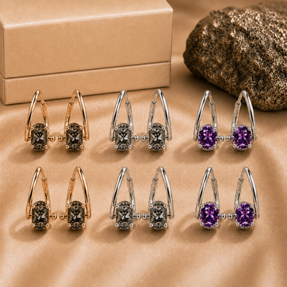 🎁 Elegant Hoop Earrings – Timeless Style for Everyday Wear
