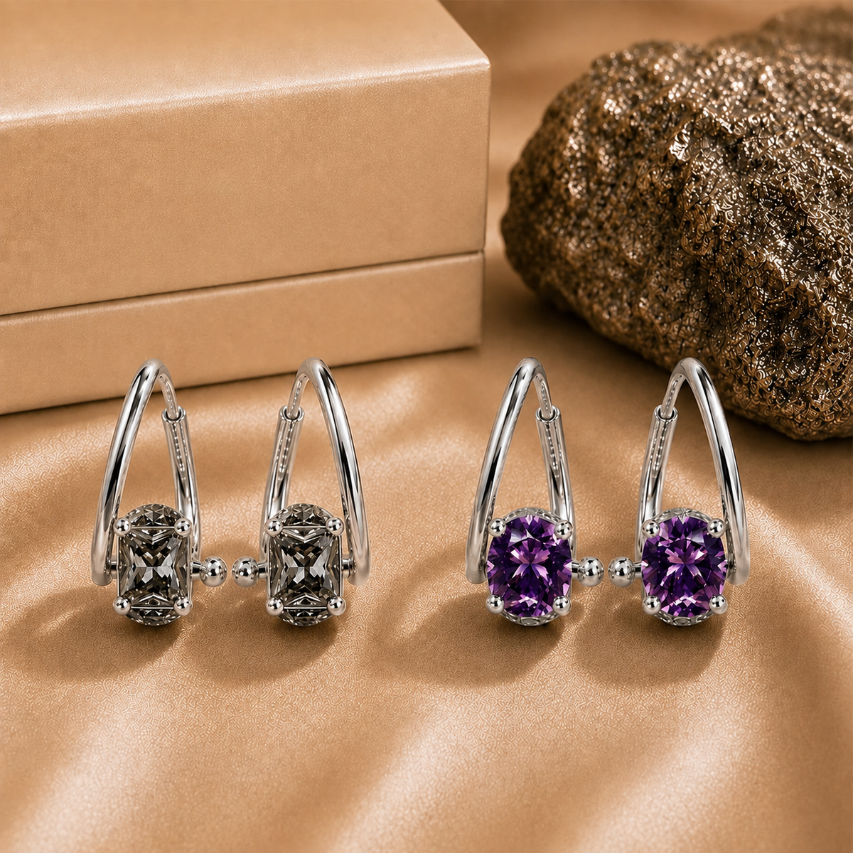 🎁 Elegant Hoop Earrings – Timeless Style for Everyday Wear