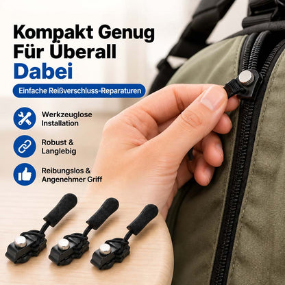 🔧 Universelles Reißverschluss-Reparaturset | Schnelle Hilfe für kaputte Reißverschlüsse