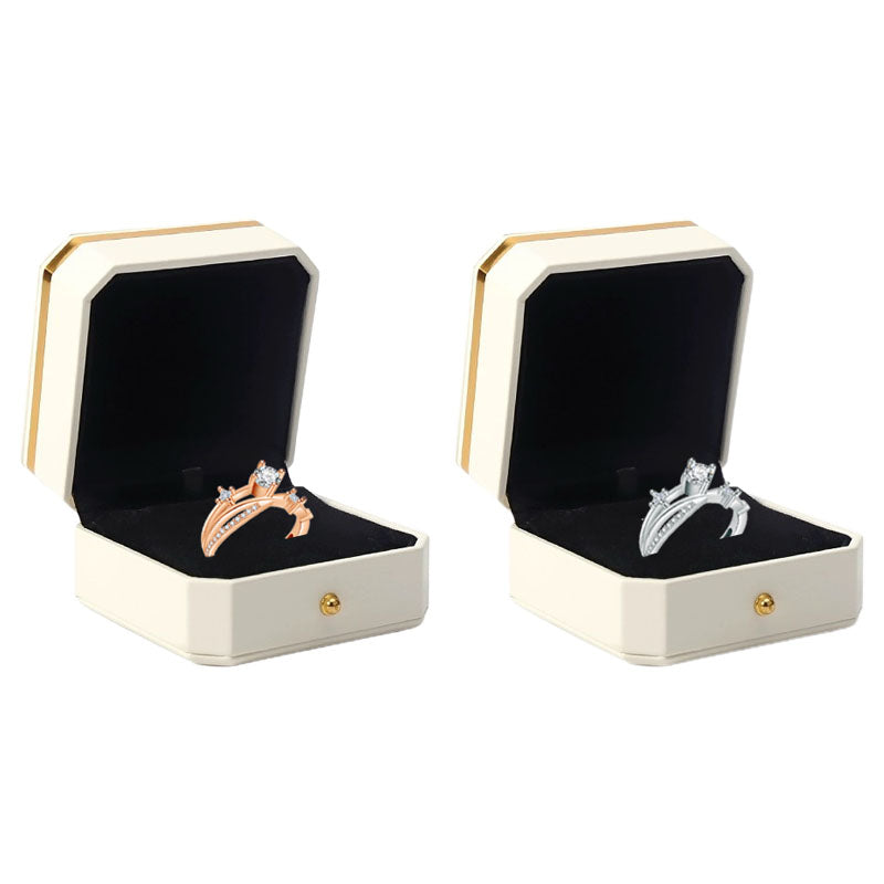 ✨ Letzter Tag: -80 % 💎 – Magnetology-Ring aus Moissanit mit Diamant-Effekt – Größenverstellbar