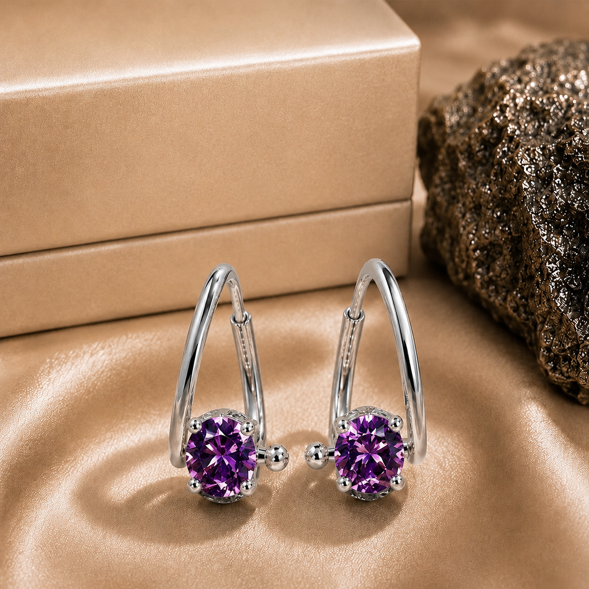 🎁 Elegant Hoop Earrings – Timeless Style for Everyday Wear