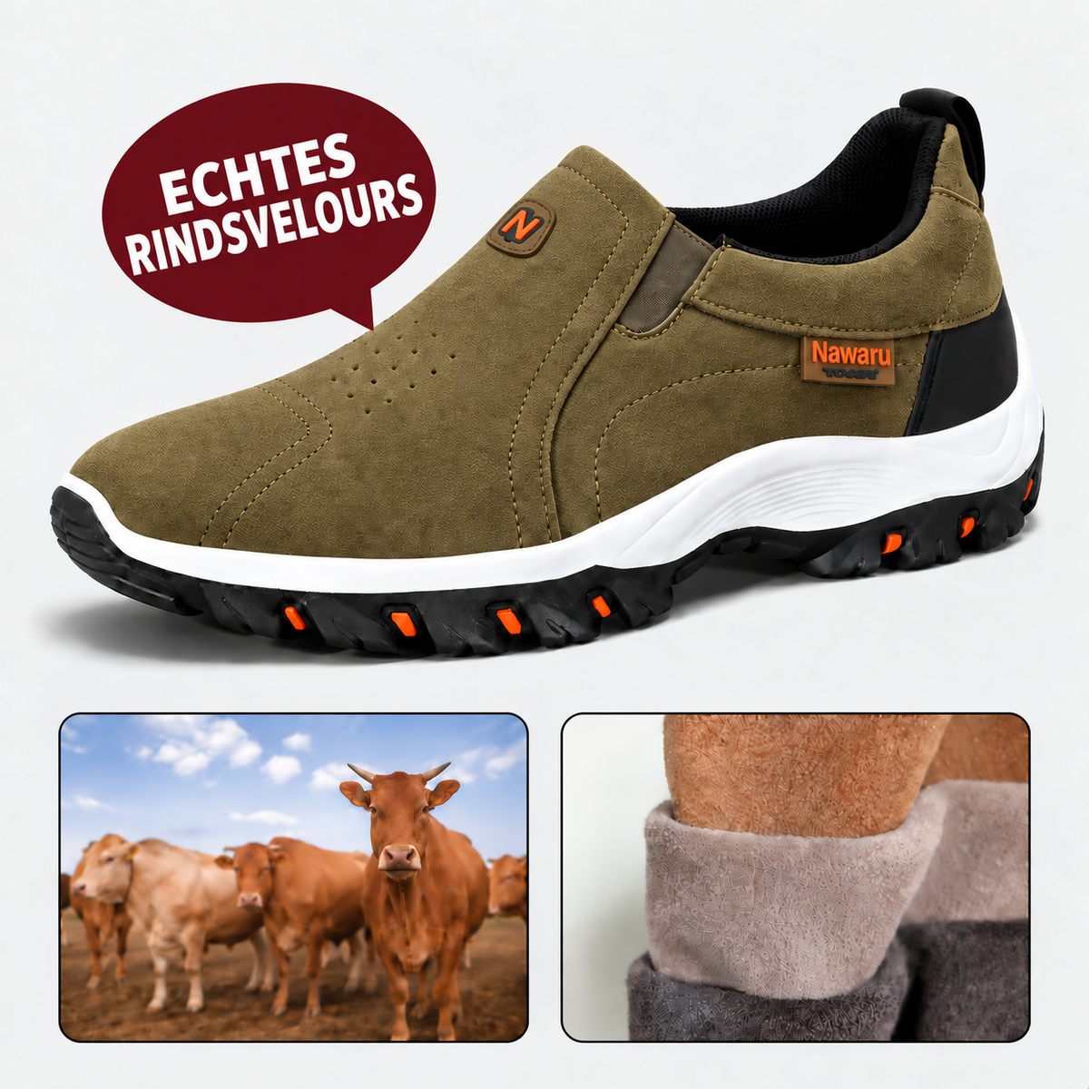 🔥 LETZTER TAG 79 % RABATT 👣 Rutschfeste Schuhe für draußen für Damen & Herren – Komfortschuhe mit Fußgewölbeunterstützung