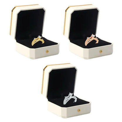 ✨ Letzter Tag: -80 % 💎 – Magnetology-Ring aus Moissanit mit Diamant-Effekt – Größenverstellbar