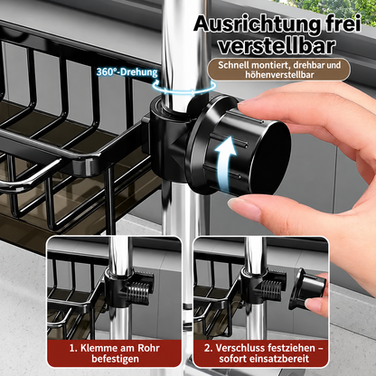🚿 360° Spülbecken Organizer – Mehr Platz, weniger Chaos in Ihrer Küche