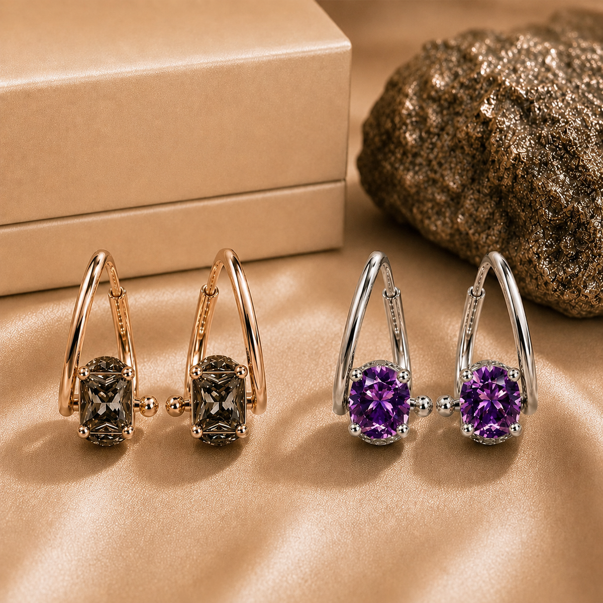 🎁 Elegant Hoop Earrings – Timeless Style for Everyday Wear